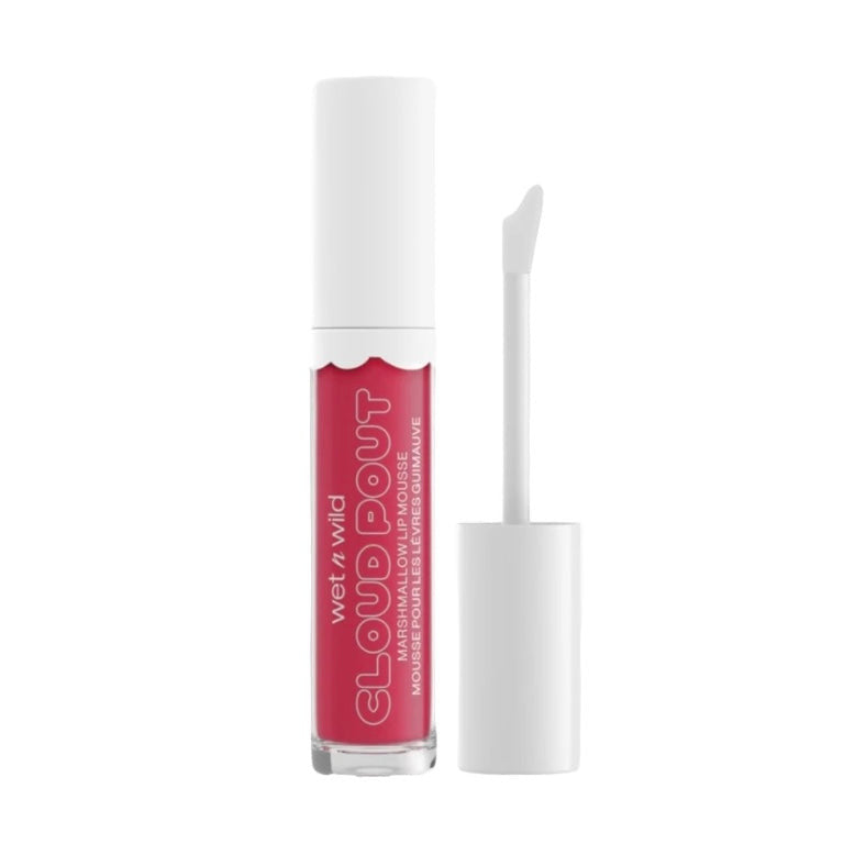 a. Lipstick Matte Liquid Wet n Wild Cloud Pout Marshmallow Lip Mousse 3 ml