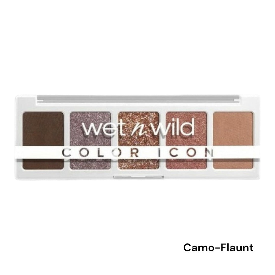 e. Eyeshadow Palette Wet n Wild Color Icon 5-Pan
