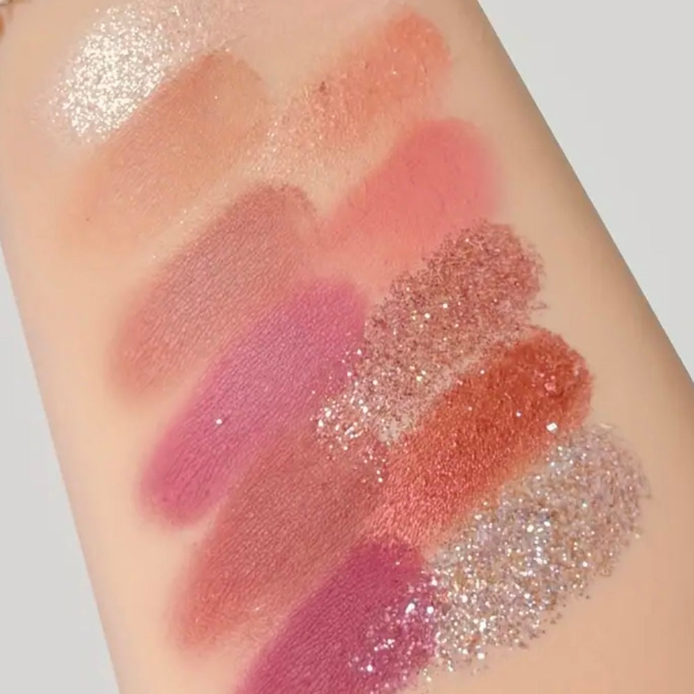 e. Eyeshadow Palette Sunset Beauty 12 Αποχρώσεις