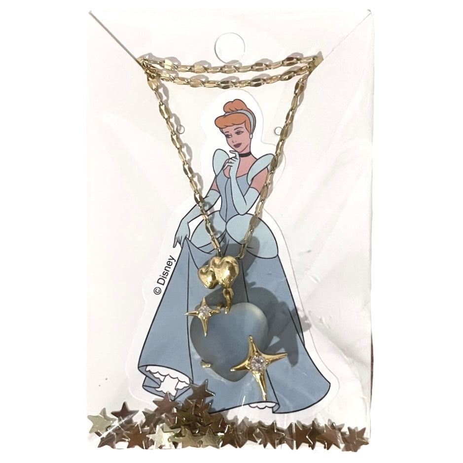 k. Κολιέ Disney Princess Cinderella από Ανοξείδωτο Ατσάλι