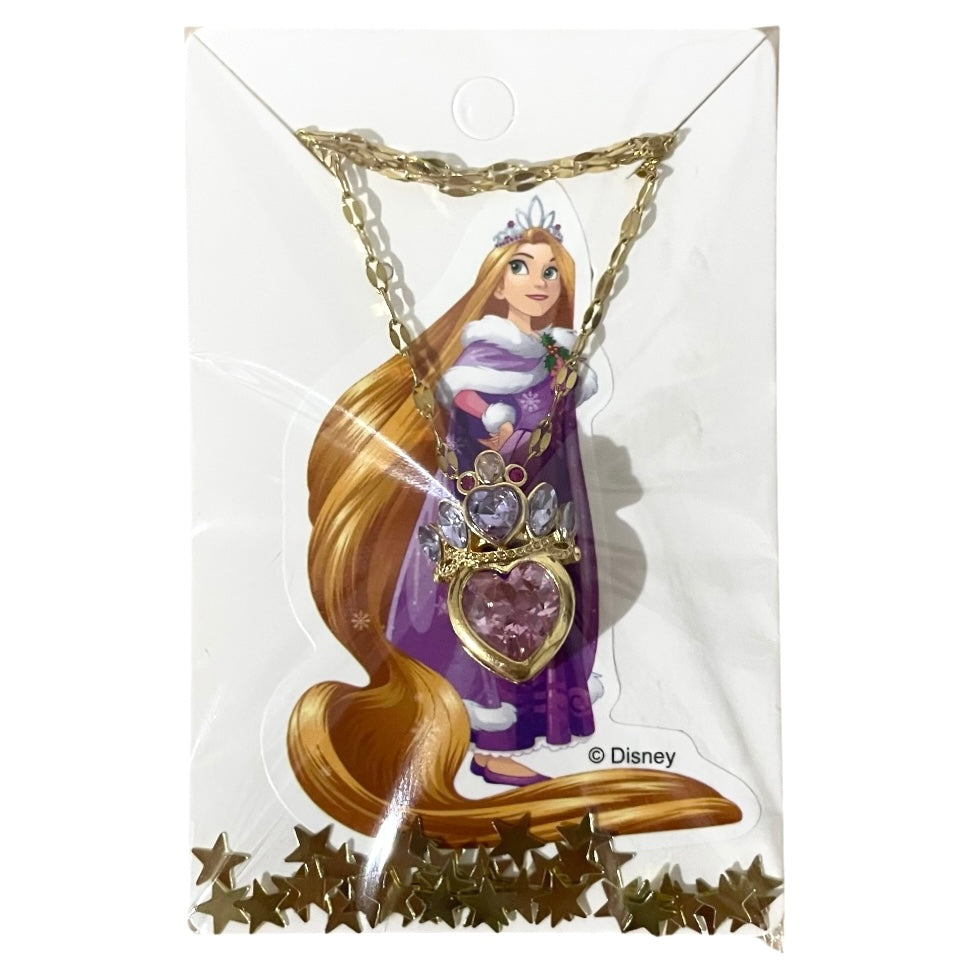 k. Κολιέ Disney Princess Rapunzel από Ανοξείδωτο Ατσάλι