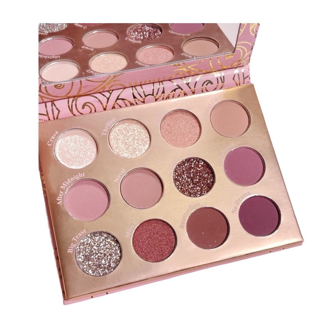e. Eyeshadow Palette Sunset Beauty 12 Αποχρώσεις
