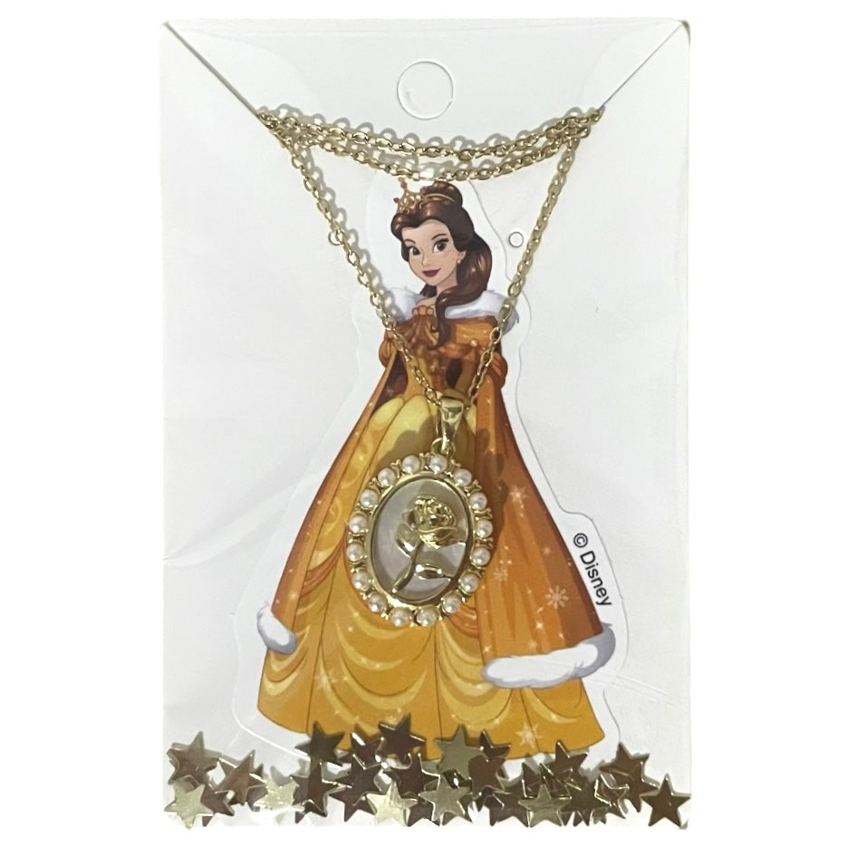 k. Κολιέ Disney Princess Belle από Ανοξείδωτο Ατσάλι