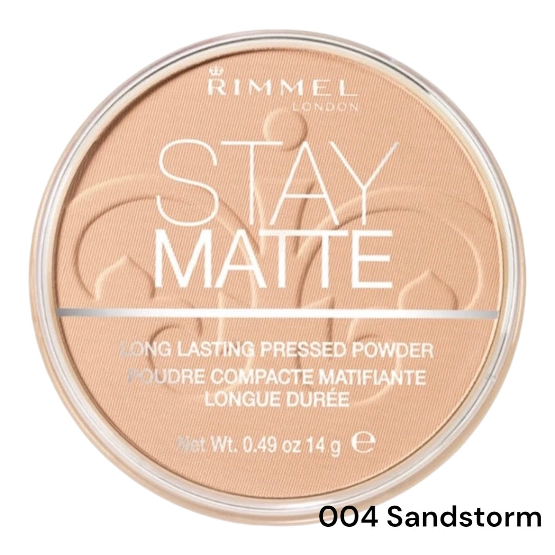 e. Face Powder Rimmel Stay Matte 14gr