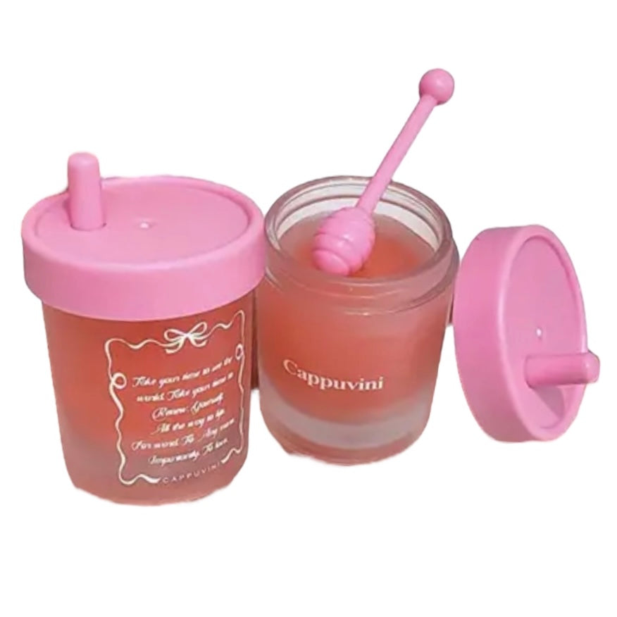 b. Lip Mask Cappuvini σε Ποτηράκι 2τμχ