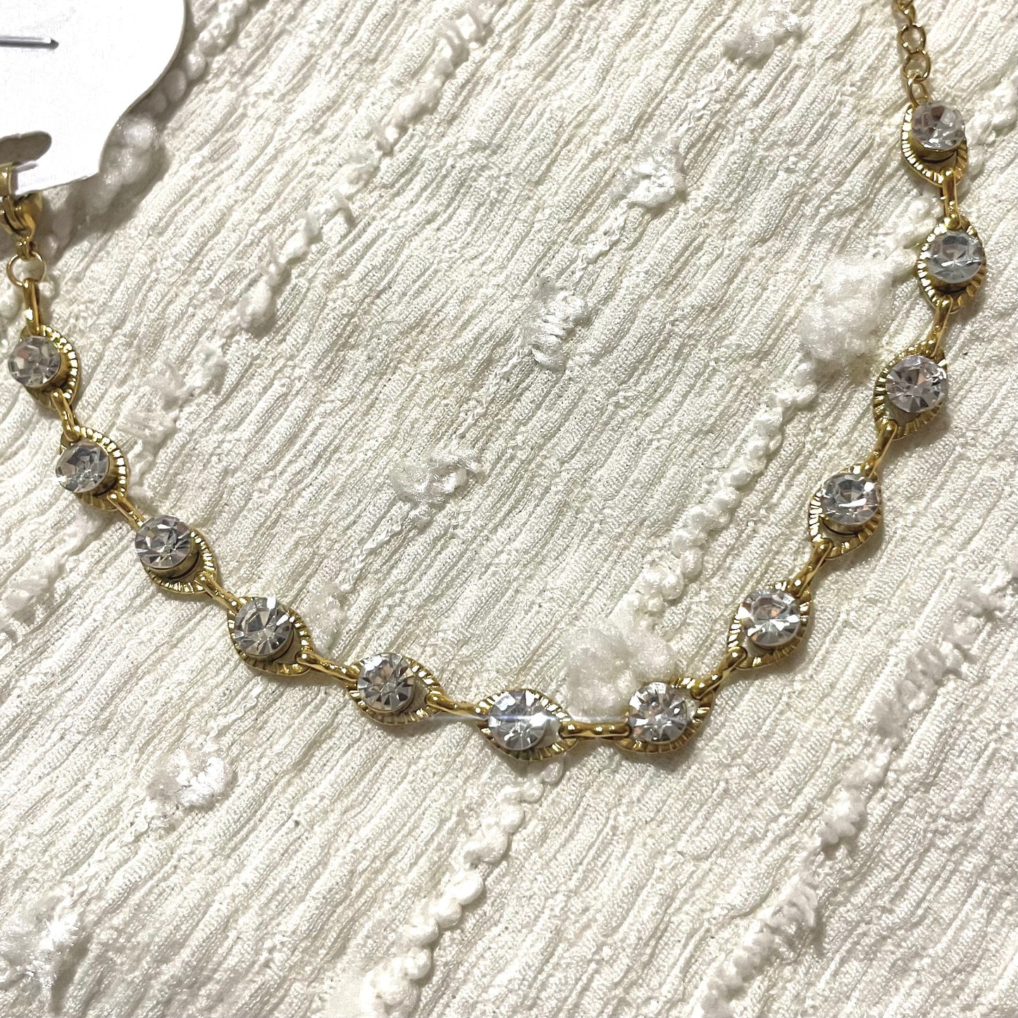 Βραχιόλι Χεριού Diamonds σε Χρυσό από Ανοξείδωτο Ατσάλι