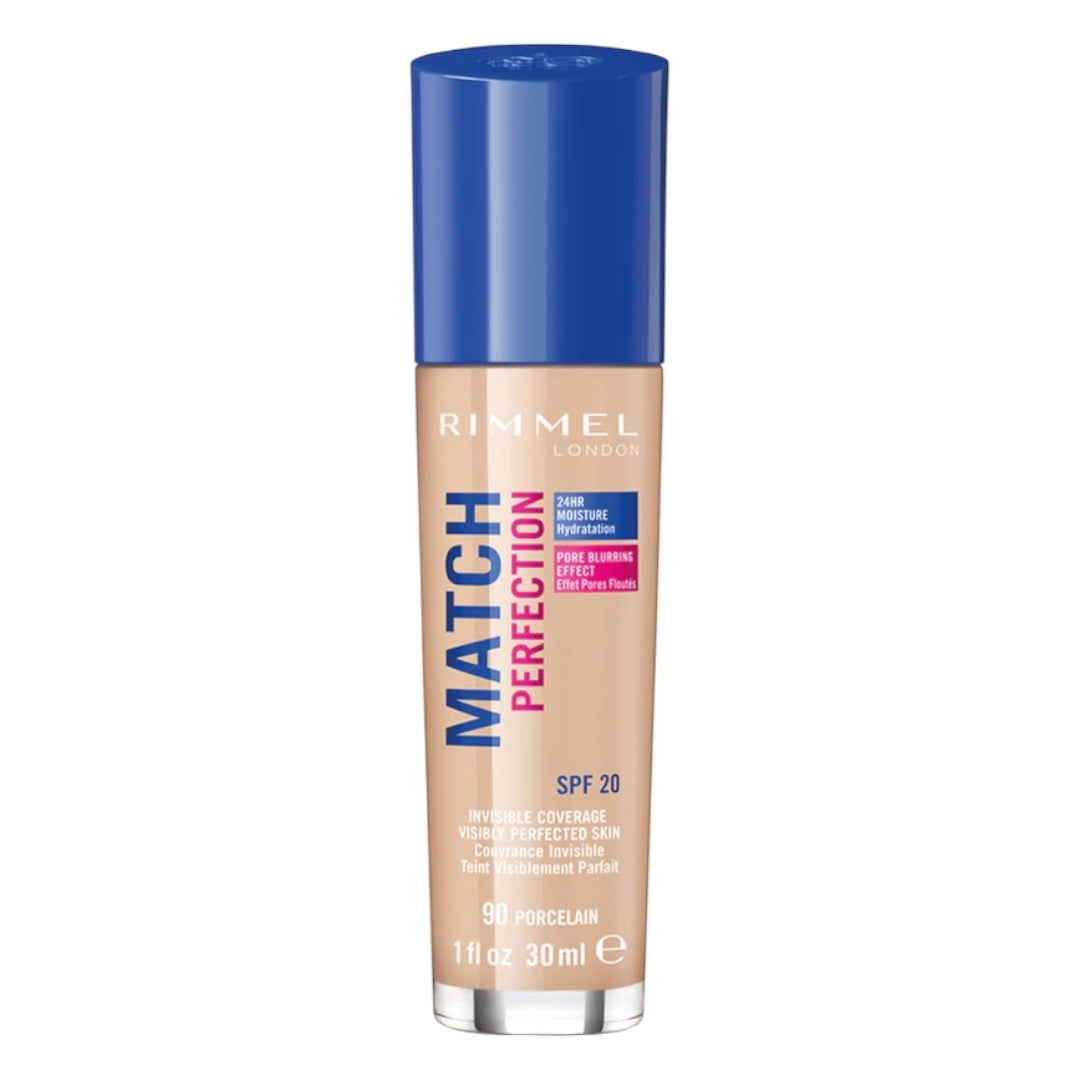 e. Face Foundation Rimmel Match Perfection SPF20 30ml