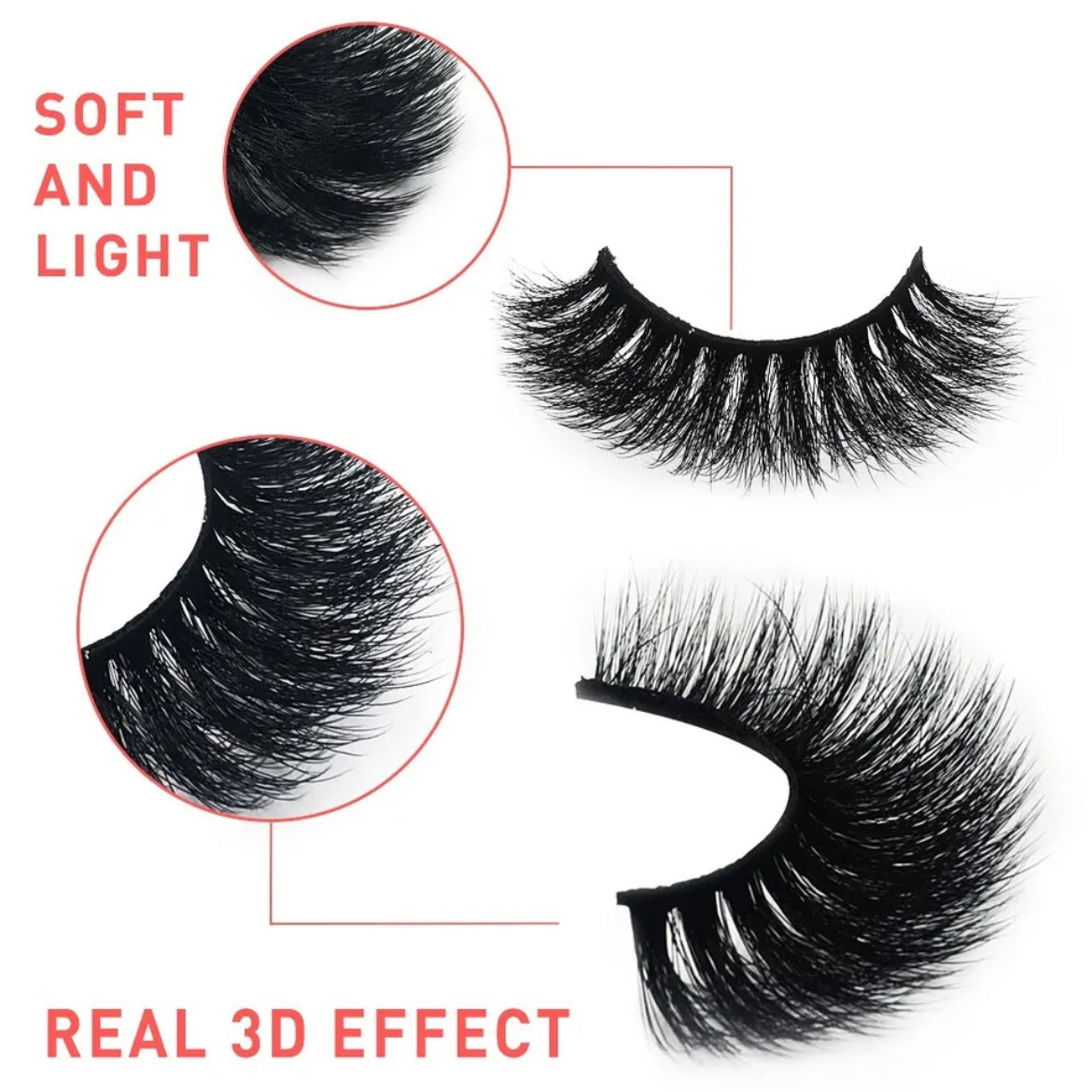 e. Ψεύτικες Βλεφαρίδες Real 3D Effect
