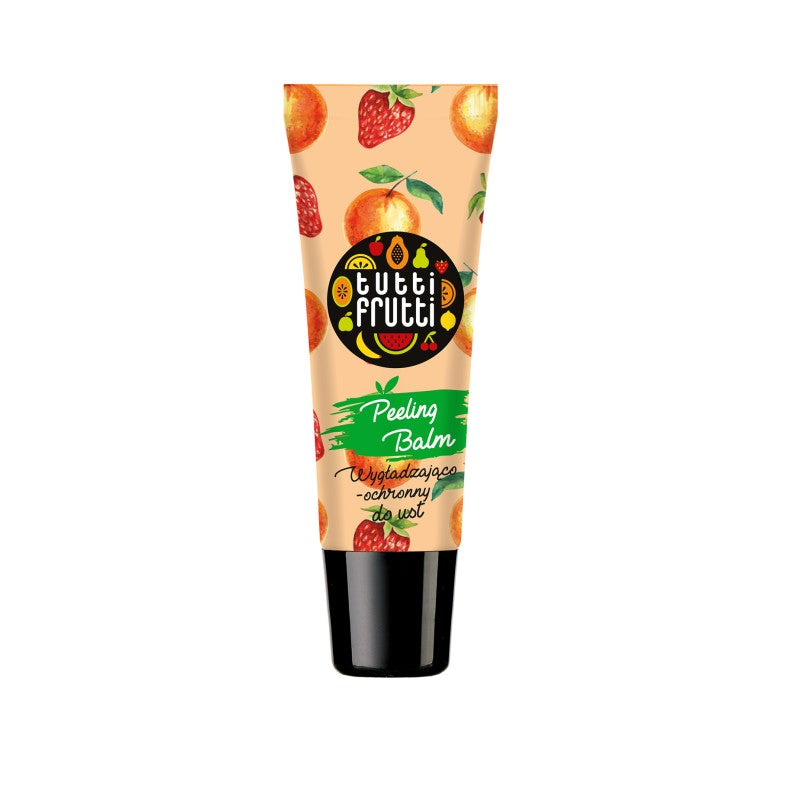 b. Lip Peeling Balm Tutti Frutti με Πορτοκάλι και Φράουλα 12ml