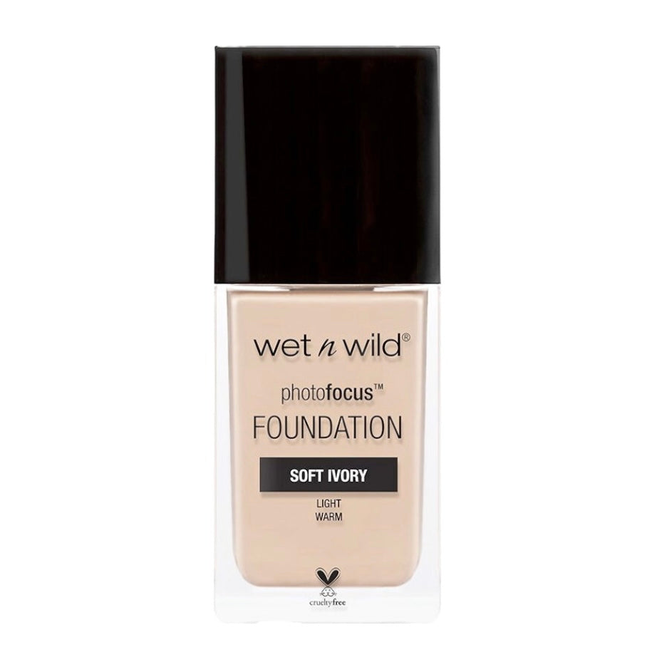 e. Face Foundation Wet n Wild Photo Focus 362C Soft Ivory 30ml