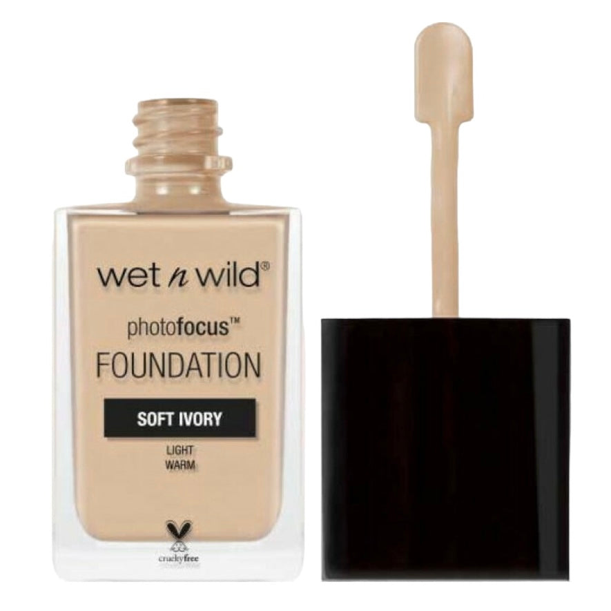 e. Face Foundation Wet n Wild Photo Focus 362C Soft Ivory 30ml