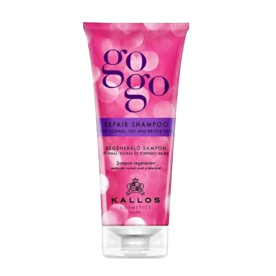 b. Kallos Cosmetics Gogo Σαμπουάν Repair For Dry And Fragile Hair 200ml
