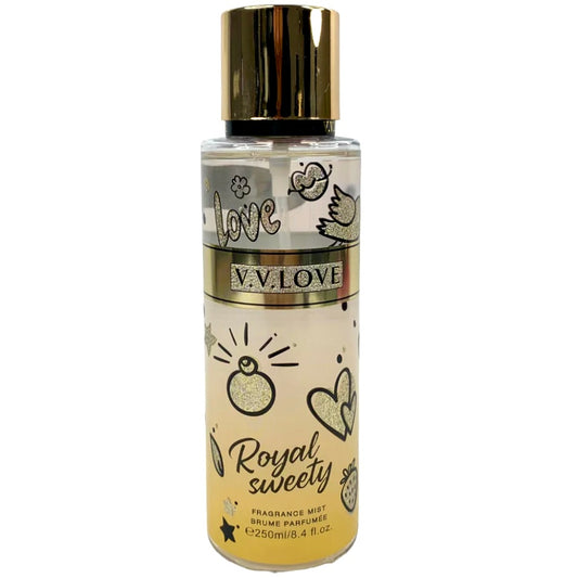 h. Body Mist V.V Love Royal Sweety 250ml