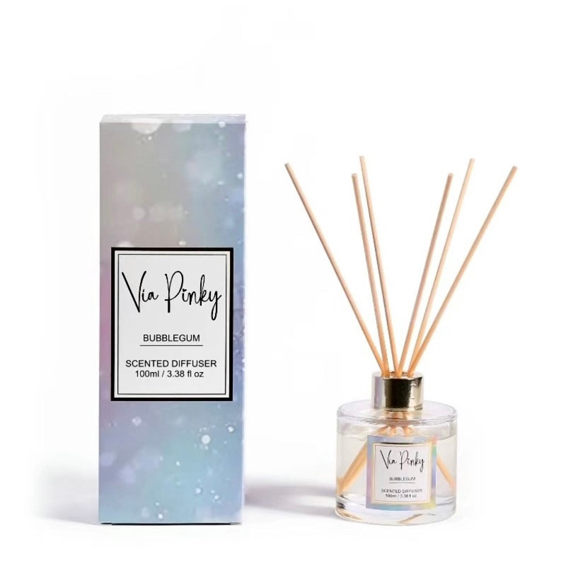 e. Αρωματικό Diffuser Χώρου Via Pinky “Bubblegum” 100ml