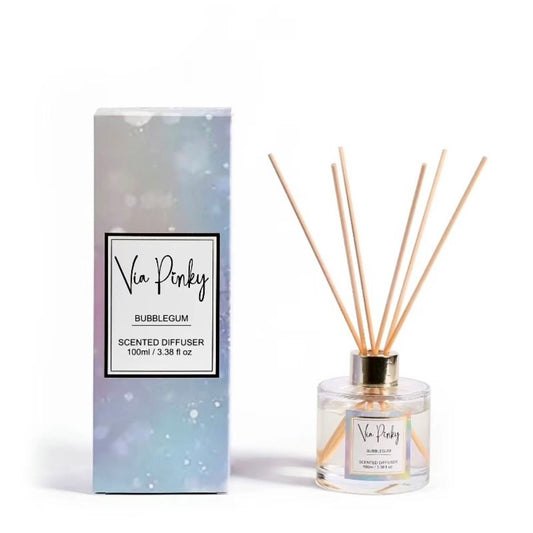 e. Αρωματικό Diffuser Χώρου Via Pinky “Bubblegum” 100ml