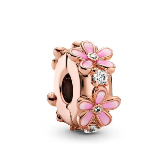 Charm για Βραχιόλι τύπου Pandora Flowers Ασήμι 925