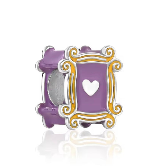 Charm για Βραχιόλι τύπου Pandora Friends Ασήμι 925