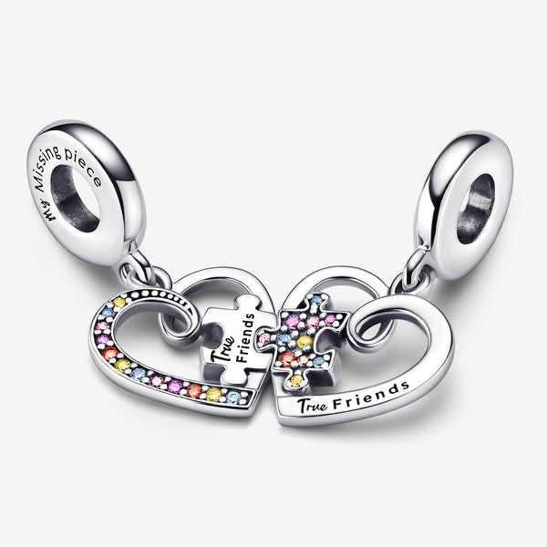 Charms Σετ για Βραχιόλι τύπου Pandora Friends Ασήμι 925