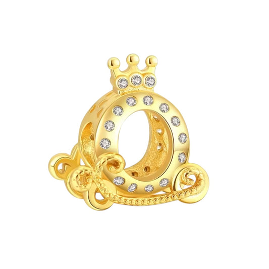 Charm για Βραχιόλι τύπου Pandora Άμαξα Ασήμι 925