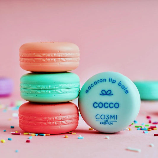 f. Lip Balm Macaron Cosmi Καρύδα