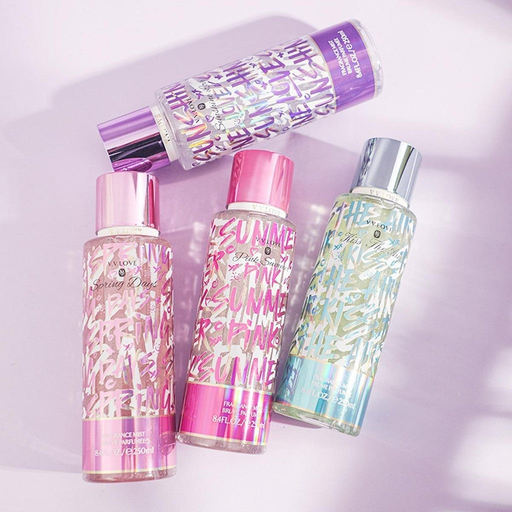 h. Body Mist V.V Love με Shimmer Kiss The Air 250ml
