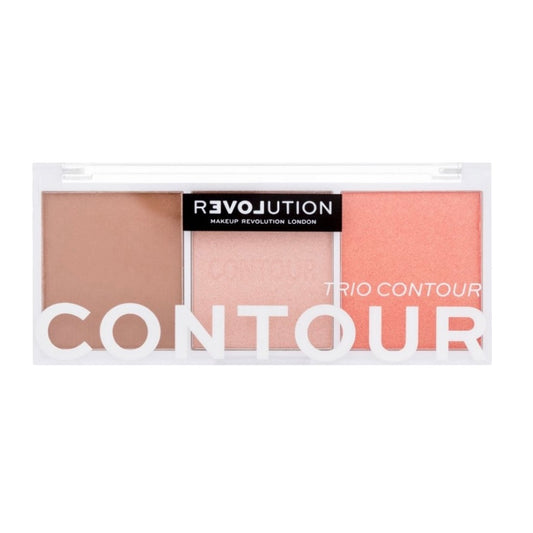 e. Blush, Highlighter & Contour Παλέτα Revolution Beauty Colour Play Trio Sugar 6gr