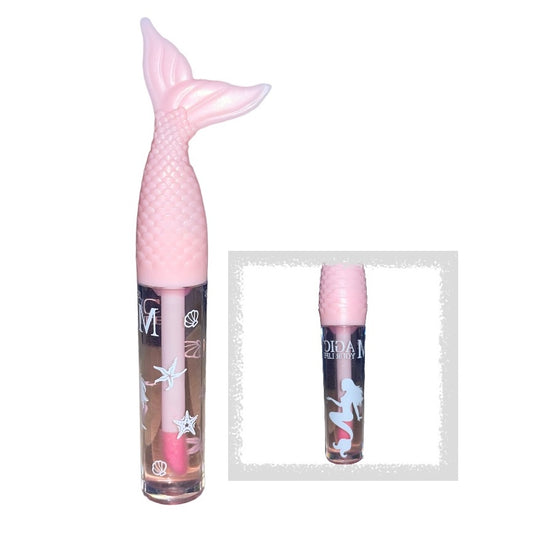 e. Lip Oil Mermaid Ενυδατικό Ροζ Vitamin E