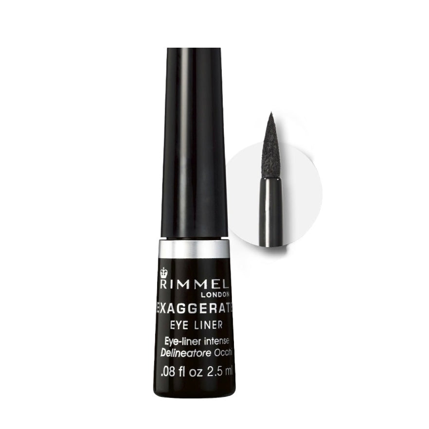 e. Eyeliner Rimmel Exaggerate 01 Black