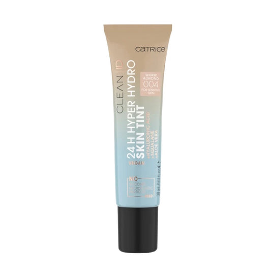 e. Foundation Liquid Catrice Clean ID 24H Hyper Hydro Skin Tint 004 Warm Almond 30ml