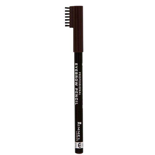 e. Μολύβι Φρυδιών Rimmel Professional Eyebrow Pencil 001 Dark Brown