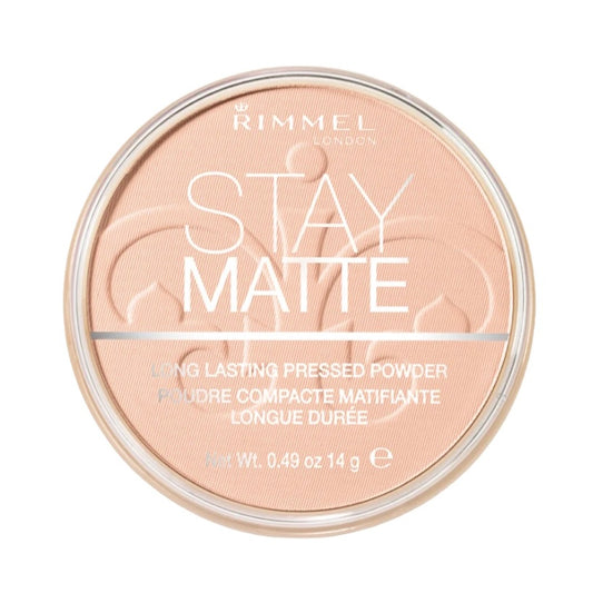 e. Face Powder Rimmel Stay Matte 002 Pink Blossom 14gr