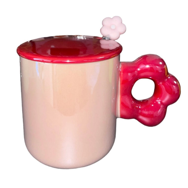d. Κούπα Spring Ροζ 330ml
